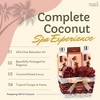 Bath Gift Set for Women Coconut Spa Gift Basket, 6-Piece Bath & Body Set - 4 of 4