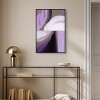 Art Remedy Fashion Fest Amethyst and Earth Combo Retro Abstract Wall Art Framed - 2 of 4