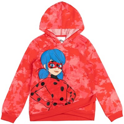 Miraculous Ladybug Cat Noir Girls Fleece Hoodie Little Kid To Big Kid Target