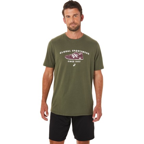 Asics Men's 1977 Sportswear Tee Apparel, Xs, Green : Target