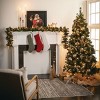 Sullivans Artificial 9' LED Mixed Pine Christmas Garland with Pinecones & Berries, Green, Indoor Christmas Decor - 4 of 4