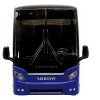 Prevost H3-45 Coach Bus "Arrow Stage Lines" Blue with White Graphics Limited Edition 1/87 (HO) Diecast Model by Iconic Replicas - 4 of 4