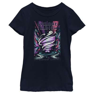 Girl's Elemental Cyclone Stadium Poster T-shirt : Target