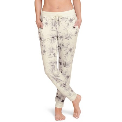 Jockey Women's French Terry Jogger Xl Sandy Shimmer Print : Target