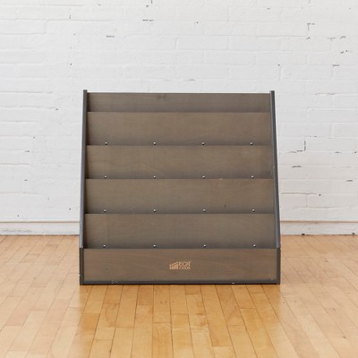 Gray Birch Kids Book Display Stand with Storage