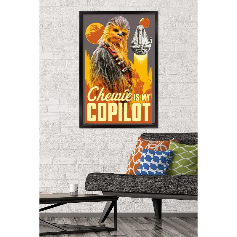 Trends International Star Wars: Solo - Chewie Framed Wall Poster Prints, 2 of 7