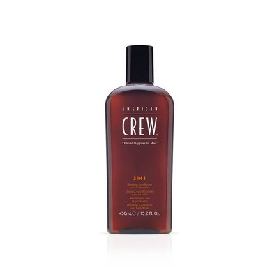 American Crew 3-in-1 Shampoo & Conditioner Body Wash - 15.2 fl oz
