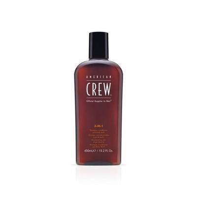 American Crew 3-in-1 Shampoo & Conditioner Body Wash - 15 fl oz