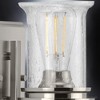 Urban Ambiance Luxury French Rustic Bath Vanity Light,  9.5"H x 4.75"W,  Brushed Nickel Finish, UHP3740 - 4 of 4