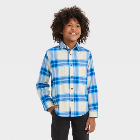 Cat store flannel shirt