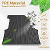 5FT Heavy Duty Truck Bed Mat for 2024-2025 Ford Ranger ¨C All-Weather TPE Bed Liner & Trunk Protector (Black, 1-Pack) - 2 of 4
