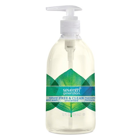 hand soap seventh generation unscented liquid clean 12oz target lowes oz fl