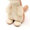 TopComfy Baby and Toddler Learning Toys Handmade Knitted Soft Puppy Plush Toy Pure Cotton Yarn Animal Toy Cute Gift For Kids, Beige, 12"*9.5"*2" - 4 of 4