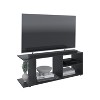 XIYUYEU TV Stand Modern TV Stand for 65-Inch TV Entertainment Center with 5 Open Shelves - 3 of 4