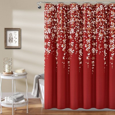 Weeping Flower Shower Curtain - Lush Décor