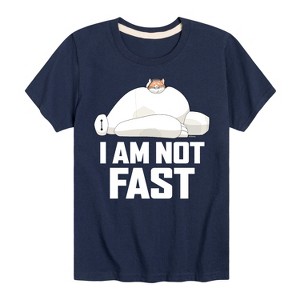 Boys' - Disney - Baymax I Am Not Fast Short Sleeve Graphic T-Shirt - 1 of 4
