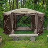 CLAM Quick Set Pavilion Camper 12.5 x 12.5 Foot Outdoor Gazebo Canopy Shelter - 4 of 4