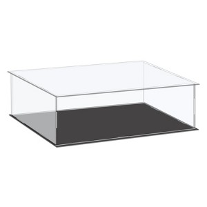 Unique Bargains Acrylic Dustproof Countertop Display Case 1 Pc - 1 of 4