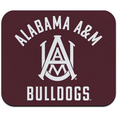 Alabama A&M University Bulldogs Logo Low Profile Thin Mouse Pad