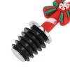 Unique Bargains Star Top Large Silicone Ring Christmas Tree Stopper Aluminum Alloy TPE 1 Pc - 3 of 3