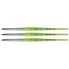 da Vinci FIT Synthetics Student Brush, Synthetic, Acrylic & Tempera, Round, Series 373, Size 12, Pack of 3 - 2 of 3