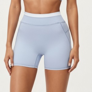 Anna-Kaci Active Women's High Waist Compression Bike Shorts with Wide Supportive Waistband and Smooth Contoured Fit - 1 of 4