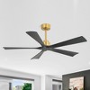 Airsurfer 52-Inch Gold Ceiling Fans with Remote - 4 of 4