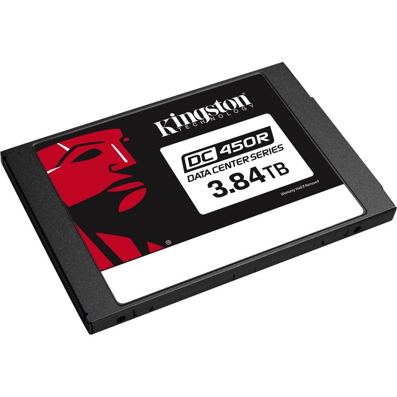 Kingston DC450R 3.84 TB Solid State Drive - 2.5" Internal - SATA (SATA/600) - Read Intensive - 560 MB/s Maximum Read Transfer Rate, 2 of 4