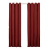 GoodGram 2 Pack Hotel Thermal Grommet 100% Blackout Window Curtain Panels - 2 of 2