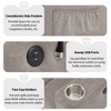 NicBex 2 Seater Loveseat Sofa Modern Convertible Pull-Out Sofa Bed with 3 USB Ports & 2 Side Pockets for Bedroom,Living Room,Gray - 4 of 4