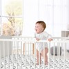Sweet Jojo Designs Boy Baby Fitted Crib Sheet Woodland Camo Black and White - 2 of 4