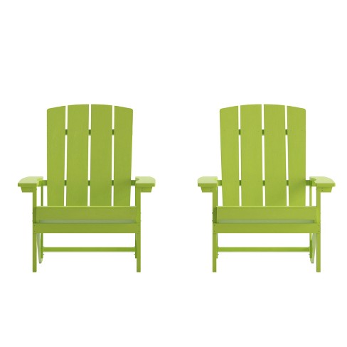 Lime green adirondack chairs new arrivals