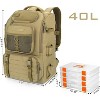 Fishing Tackle Backpack with Rod Holder 4 Tackle Boxes, Storage Fishing Gear and Equipment - 2 of 4