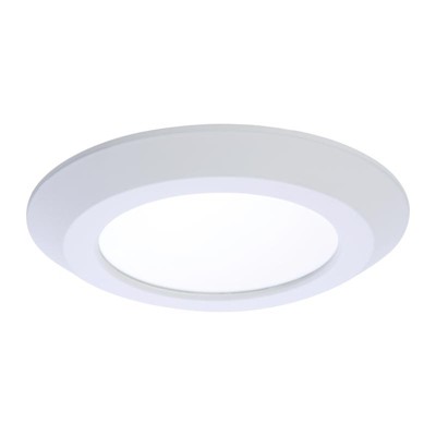 Halo Matte White Energy-Efficient LED Recessed Downlight, 6 in.