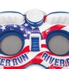 American Flag Inflatable 2 Person Tube Bundled w/ Inflatable Mega Cooler Float - 3 of 4
