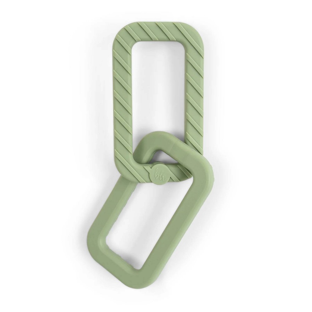 BooginHead Silicone Link Teether - Sage
