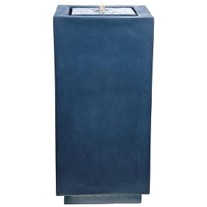 Design Toscano Modern Columnar Bubbling Garden Fountain - 1 of 4