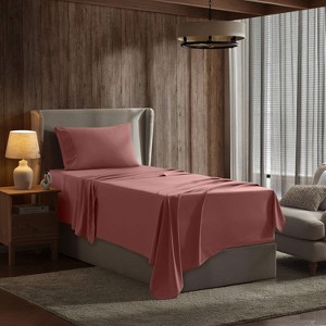 Nestl 4 Piece Bed Sheet Set, Deep Pocket Extra Soft Microfiber Sheets - 1 of 4