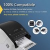 BETCKEY - Compatible Continuous Labels Replacement for Brother DK-2243 , 4 in x 100 ft, Use with Brother QL Label Printers 1 Roll - 3 of 4