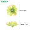 Unique Bargains Silk Fake Plum Blossom Artificial Flower Heads - 3 of 4