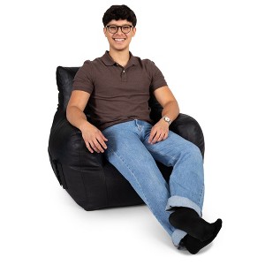 Big Joe Dorm Bean Bag Chair, Durable Polyester Nylon Blend - 1 of 4