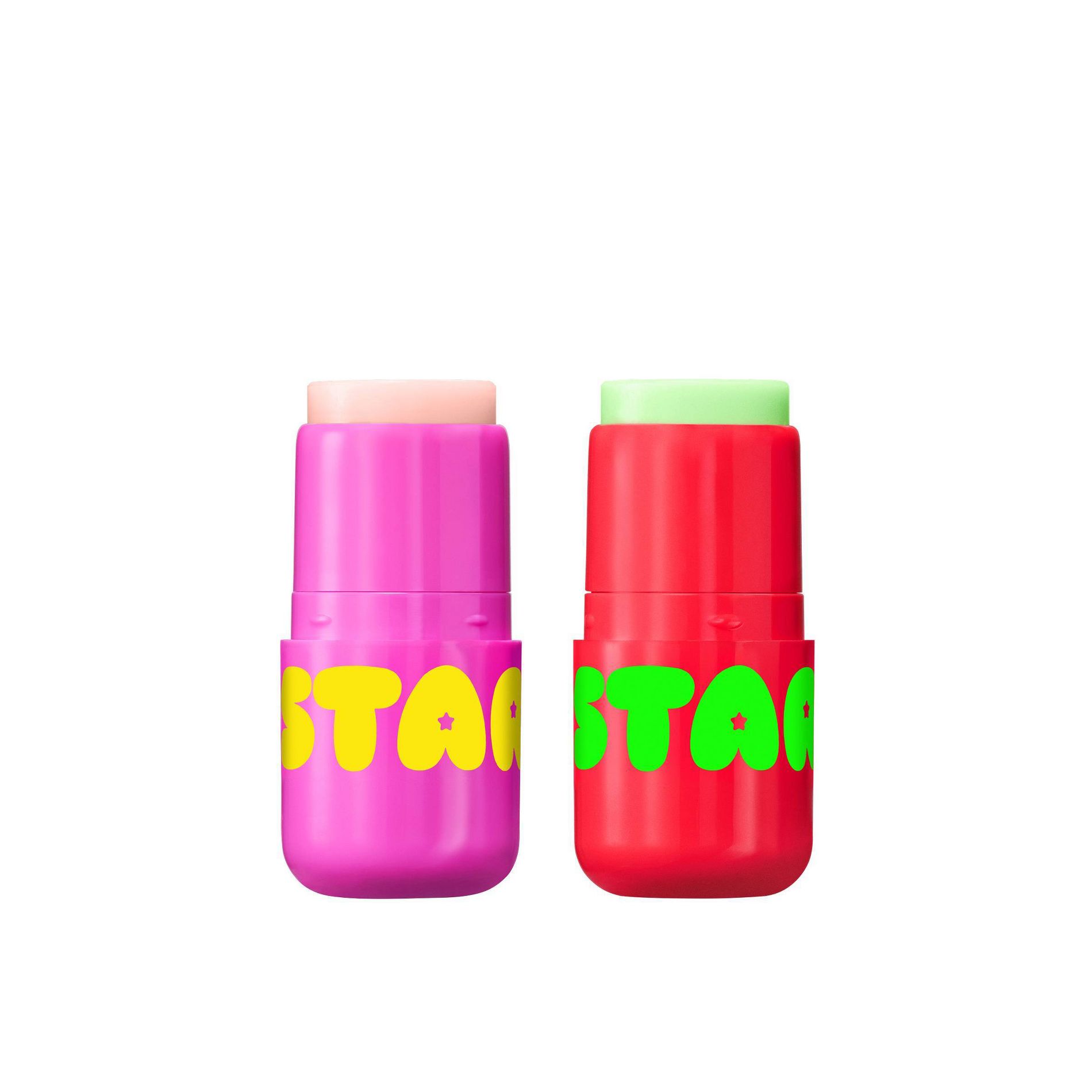 Starface Star Balm 0.15oz Watermelon Squeeze Lip Balms and Treatments + 0.15oz Starfruit Lip Balms and Treatments