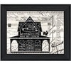 HomeRoots Y'ALL BLESSED FARMHOUSE Black Framed Print Wall Art - 4 of 4