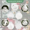 25 Pieces Christmas Ball Ornaments, 2.36 Inch Christmas Tree Ornaments, Shatterproof Christmas Tree Decoration Balls for Christmas Trees, Parties - 3 of 4