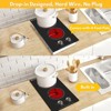 ZACHVO 3000W Electric Cooktop, 2 Burners, Ceramic, Child Safety Lock, Timer, Keep Warm, 9 Levels - 3 of 4