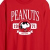 Men's - Peanuts - Collegiate Long Sleeve Graphic T-Shirt - 2 of 4