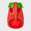 Reflective Strawberry Dog Vest - Boots & Barkley™ Cherry Red - 3 of 4