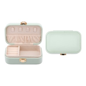 REGALWOVEN Mini Modern Portable Compact Jewelry Box - 1 of 4