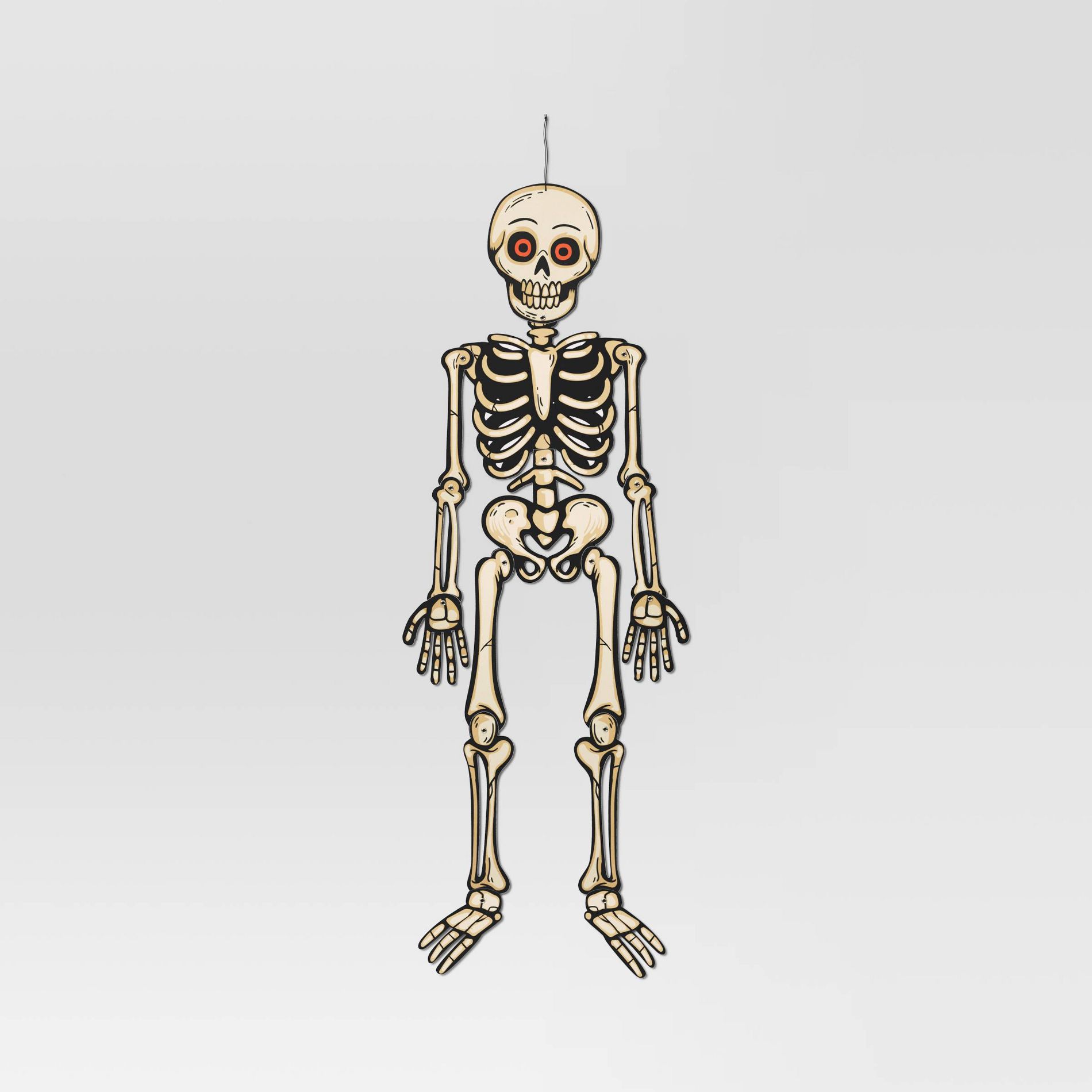 50"x15" Large Skeleton Paper Wall Decor - Hyde and EEK! Boutique™