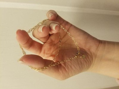 Gold Twisted Chain Necklace - A New Day™ Gold